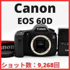 F23[7935]4 キヤノン Canon EOS 60D ボディ 【ショット数 9,268回】