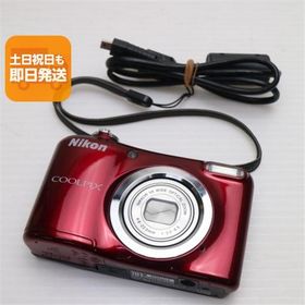 新品同様 COOLPIX A10 レッド 即日発送 コンデジ Nikon 本体 あすつく 土日祝発送OK