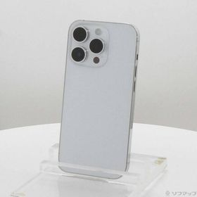 〔中古〕Apple(アップル) iPhone14 Pro 128GB シルバー MQ013J／A SIMフリー〔276-ud〕