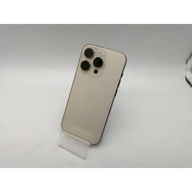 【中古】Apple 国内版 【SIMフリー】 iPhone 14 Pro 128GB ゴールド MQ073J/A【なんば】保証期間１ヶ月【ランクC】