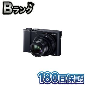 【中古】 整備済み品 パナソニック コンパクトデジタルカメラ ルミックス TX1 ブラック DMC-TX1-K 本体 1.0型センサー 光学10倍ズーム 4K動画 4Kフォト 高画質 デジカメ コンデジ 徹底除菌清掃済