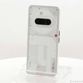 〔中古〕Nothing（ナッシング） Phone (3a) 128GB ホワイト A10400155 SIMフリー〔262-ud〕