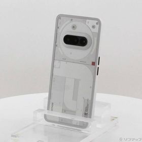 〔中古〕Nothing Phone (3a) 128GB ホワイト A10400155 SIMフリー〔368-ud〕
