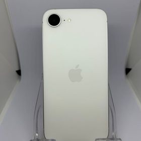 ●SIMフリー iPhone16e 128GB ホワイト バッテリー97%