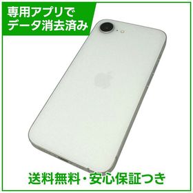 【バッテリー96%】iPhone 16e 128GB ホワイト SIMフリー ソフトバンク版