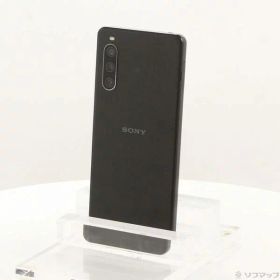 【中古】SONY(ソニー) Xperia 10 IV 128GB ブラック A202SO Softbank SIMフリー 【348-ud】