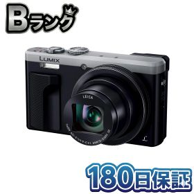 【中古】 整備済み品 Panasonic パナソニック コンパクトデジタルカメラ ルミックス TZ85 DMC-TZ85-S シルバー 光学30倍 4Kフォト 本体 徹底除菌清掃済 高品質 送料無料 翌日配送 デジカメ コンデジ