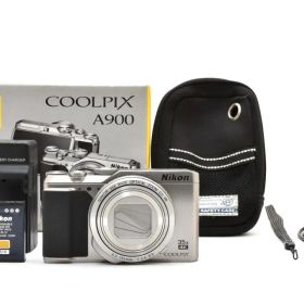 超美品 ニコン COOLPIX A900 コンパクトデジタルカメラ シルバー