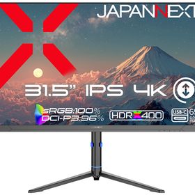 JAPANNEXT｜ジャパンネクスト JN-IPS315U-HSPC6 液晶ディスプレイ(31.5型/IPS(ADS)/4K UHD 3840×2160/60Hz/14ms)(ブラック)[JNIPS315UHS