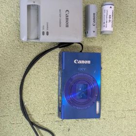 【動作品】Canon IXY 3 ブルー コンパクトデジタルカメラ