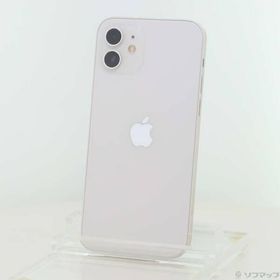 〔中古〕Apple(アップル) iPhone12 256GB ホワイト MGJ13J／A SIMフリー〔258-ud〕