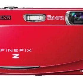 【中古】FUJIFILM デジタルカメラ FinePix Z950EXR レッド 1600万画素 広角28mm光学5倍 タッチパネル F FX-Z950EXR R