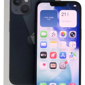 【Apple】アップル『iPhone 13 / 6.1inch / 128GB / SIMロック解除済 ソフトバンク / ミッドナイト』MLNC3J/A 2021年9月発売 スマートフォン 1週間保証【中古】