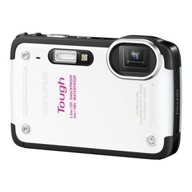 OLYMPUS デジタルカメラ TG-620 1200万画素 5m防水 裏面照射型CMOS 広角28mm ホワイト TG-620 WHT