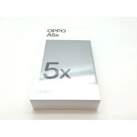 【未使用】Oppo 国内版 【SIMフリー】 OPPO A5x 4GB 128GB ホワイト【吉祥寺】保証期間3ヶ月