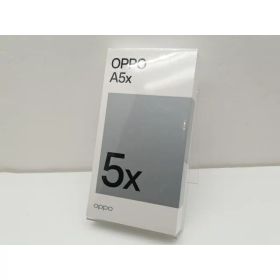 【未使用】Oppo 国内版 【SIMフリー】 OPPO A5x 4GB 128GB ホワイト【仙台イービーンズ】保証期間3ヶ月