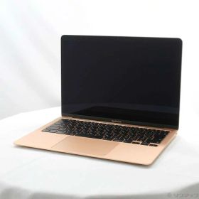 【中古】Apple(アップル) MacBook Air 13.3-inch Early-2020 MWTL2J／A Core_i3 1.1GHz 8GB SSD256GB ゴールド 〔10.15 Catalina〕 【258-ud】