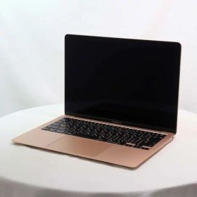【中古】Apple(アップル) MacBook Air 13.3-inch Early-2020 MWTL2J／A Core_i3 1.1GHz 8GB SSD256GB ゴールド 〔10.15 Catalina〕 【276-ud】