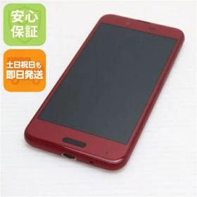【中古】 超美品 SHV40 AQUOS sense レッド スマホ 安心保証 即日発送 スマホ 中古本体 白ロム 中古 au SHARP 土日祝発送OK