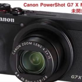 Canon PowerShot G7 X Mark III BK