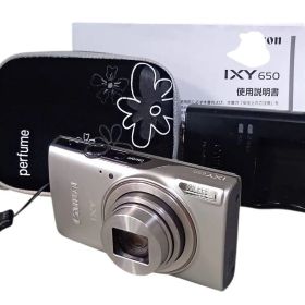 Canon IXY 650 シルバーコンパクトデジタルカメラ 光学12倍ズーム