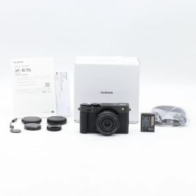 FUJIFILM X-E5 XF23mm F2.8 R WR レンズキット ブラック ショット数 1547回 極上品
