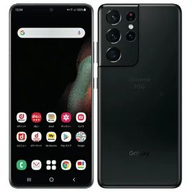 【中古】Bランク【やや傷や汚れあり】SIMフリー SC-52B SAMSUNG Galaxy S21 Ultra 5G ファントムブラック 利用制限—(白ロム) 送料無料