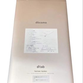 TT docomo dtab d-01J タブレット 本体 ゴールド
