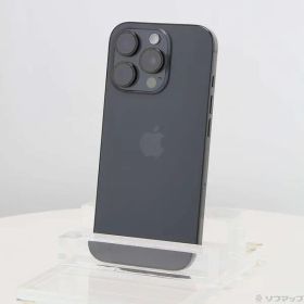 ソフマップ 〔中古品〕 iPhone16 Pro 512GB ブラックチタニウム MYN43J／A SIMフリー【348】