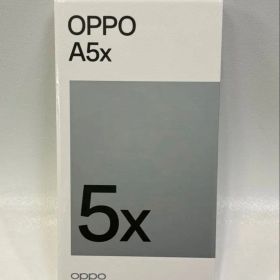 新品未開封 OPPO A5x 4GB/128GB ホワイト