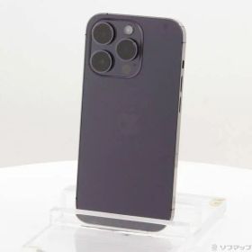 ソフマップ 〔中古品〕 iPhone14 Pro 256GB ディープパープル MQ1E3J／A SIMフリー【305】