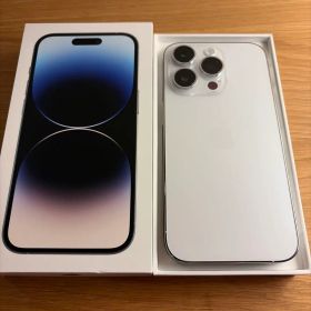 iPhone 14 Pro 256GB シルバー SIMフリー 美品 箱付