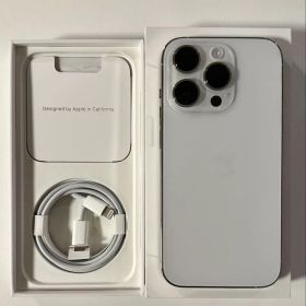 iPhone14Pro 256GB シルバー 新品ケーブル／箱付美品