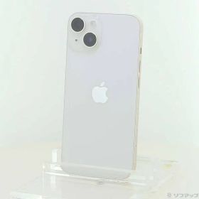 ソフマップ 〔中古品〕 iPhone14 128GB スターライト MPUQ3J／A SIMフリー【295】