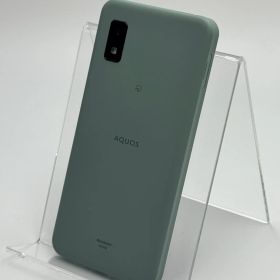 【中古B】AQUOS wish SHG06 オリーブグリーン SIMフリー 白ロム
