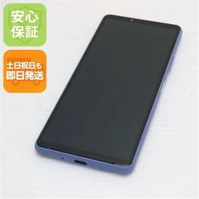 新品同様 Xperia 10 III SOG04 ブルー 白ロム 本体 即日発送 土日祝発送OK あすつく 01000
