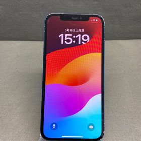 美品中古 国内版 SIMフリー iPhone12 64GB ブルー色