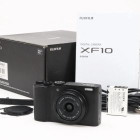 A- (美品) FUJIFILM 富士フイルム XF10 ブラック 初期不良返品対応 66-255