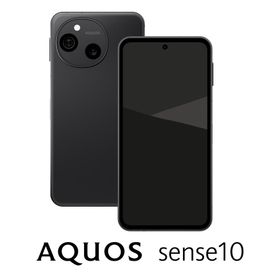SHARP(シャープ) AQUOS(アクオス) sense10(8GB/ 256GB)フルブラック(SIMフリー版) SH-M33B-B 返品種別B
