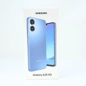 【液晶美品＊電池良好】SIMフリーau Galaxy A25 5G SCG33 ブルー