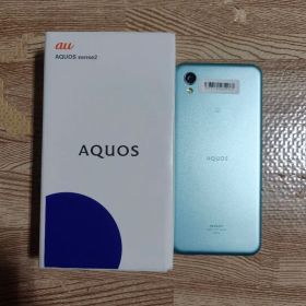 SHARP AQUOS sense 2 shv43 Android スマホ 水色