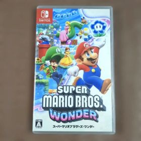 【美品】Switchスーパーマリオブラザーズ ワンダー
