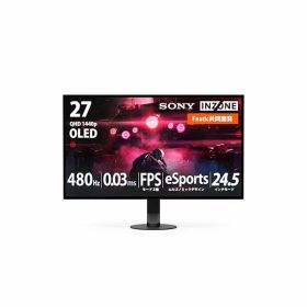 ソニー ゲーミングモニター INZONE M10S SDM-27Q10S ALGS公式ギア QHD 27インチ OLEDモデル 24.5インチモ
