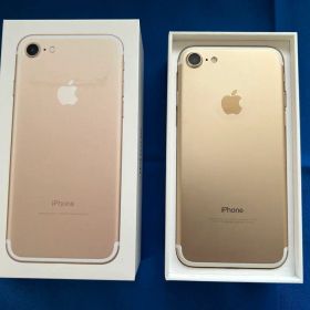 ②Apple iPhone 7 32GB ローズゴールド 箱付き