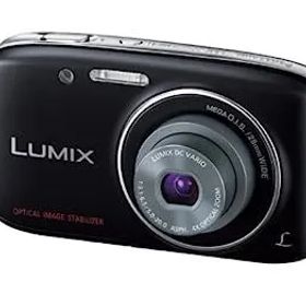 【中古】パナソニック デジタルカメラ ルミックス S2 光学4倍 ブラック DMC-S2-K
