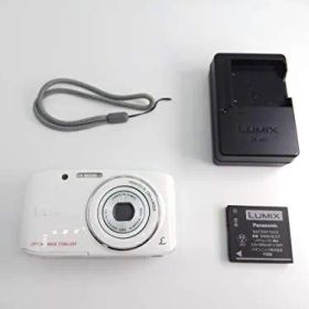 【中古】「非常に良い（無料延長保証）」パナソニック デジタルカメラ ルミックス S2 光学4倍 ホワイト DMC-S2-W