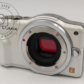 良上品☆パナソニック Panasonic LUMIX DMC-GF3 ホワイト ミラーレス一眼 ##18420