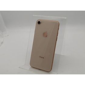 【中古】Apple docomo 【SIMロック解除済み】 iPhone 8 64GB ゴールド MQ7A2J/A【大須2】保証期間１ヶ月【ランクC】