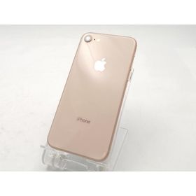 【中古】Apple docomo 【SIMロック解除済み】 iPhone 8 64GB ゴールド MQ7A2J/A【DS秋葉】保証期間１ヶ月【ランクC】