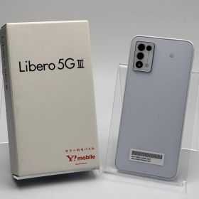 【箱付き中古A】Libero 5G III A202ZT ホワイト SIMフリー 白ロム
